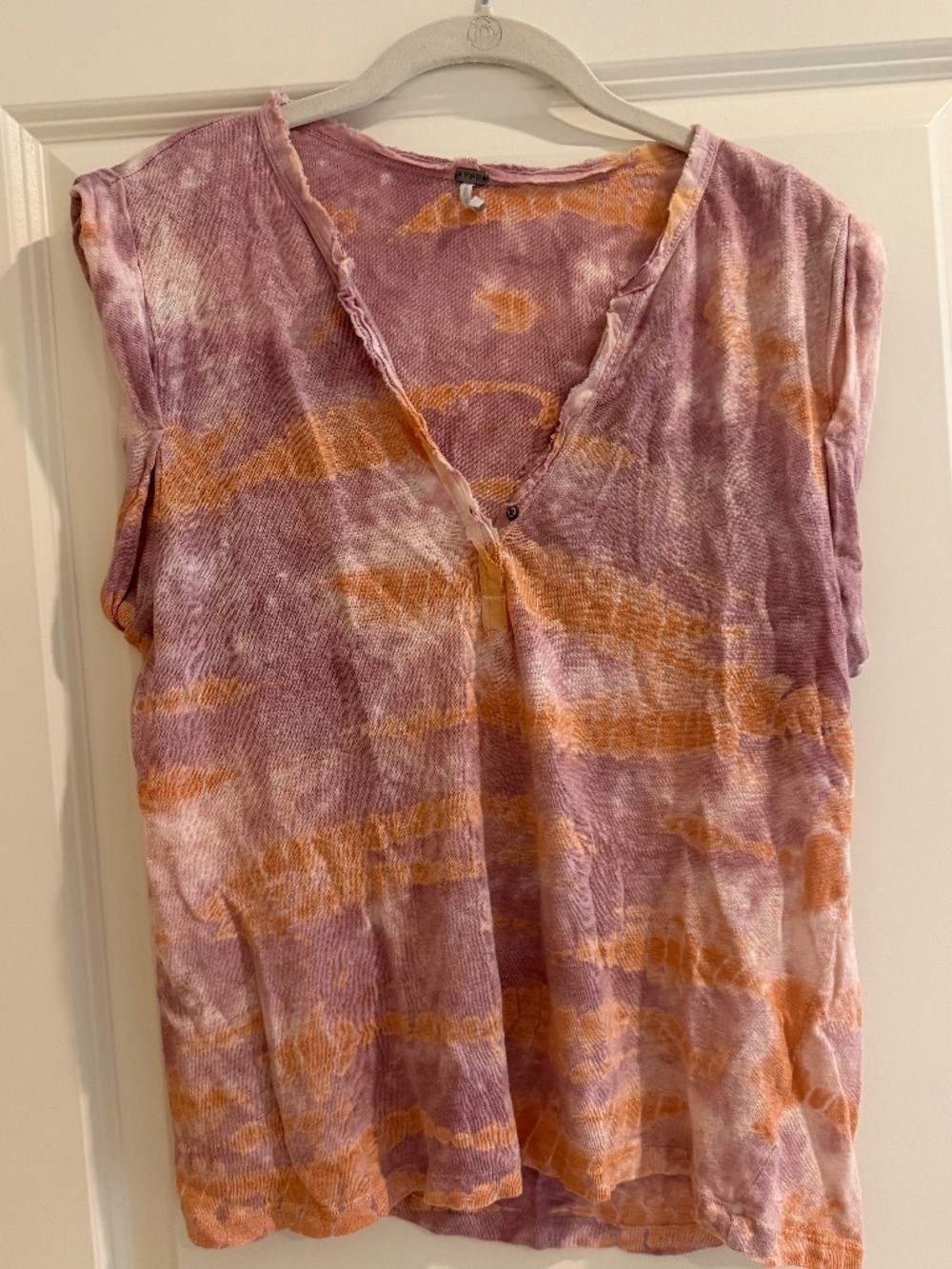 Free People Tie Dye Top